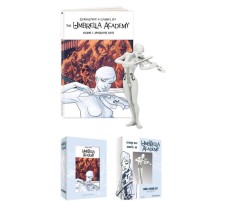 The Umbrella Academy Book and Figure Set